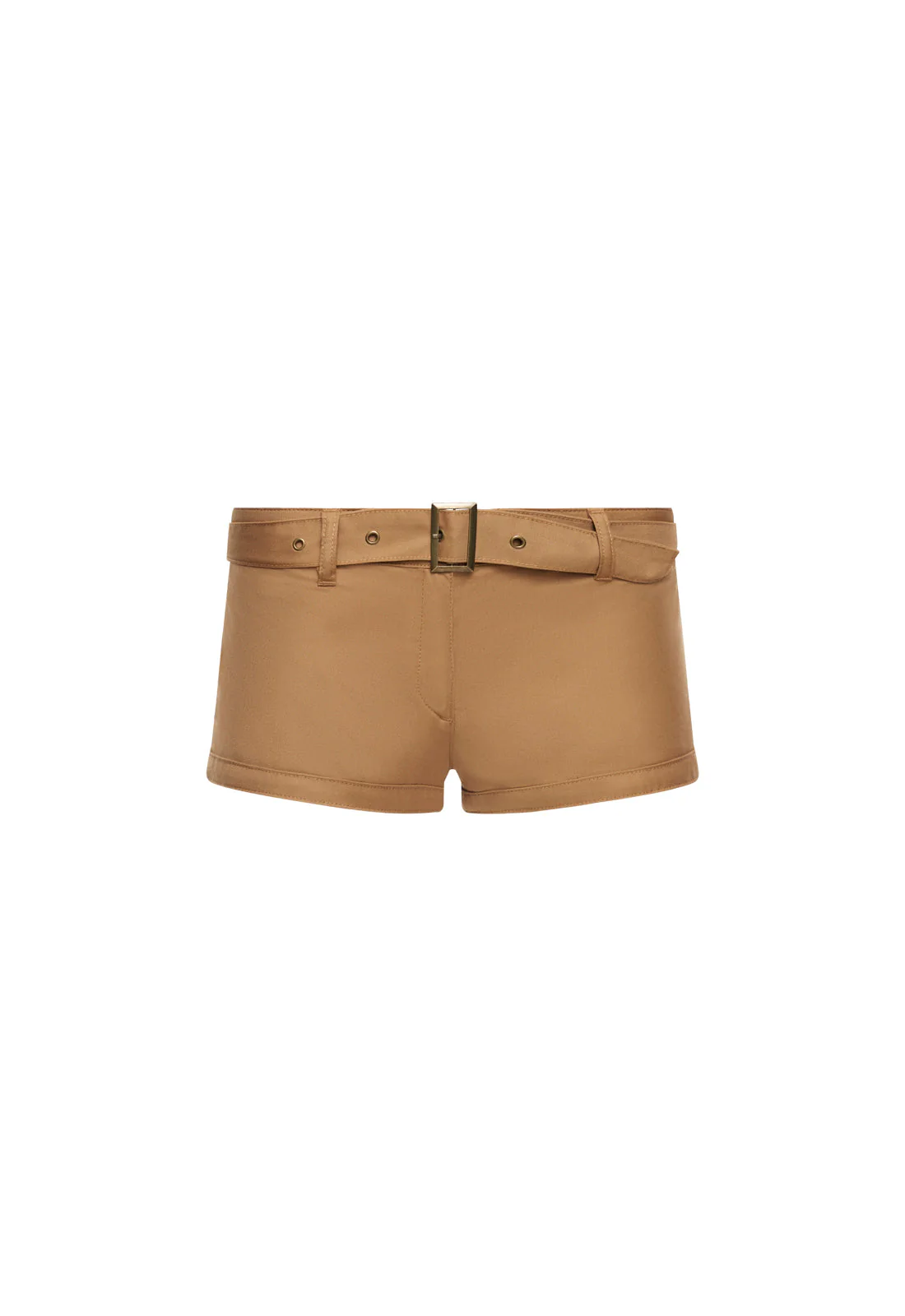 AFTERGLOW MINI SHORT - CAMEL - Image 5