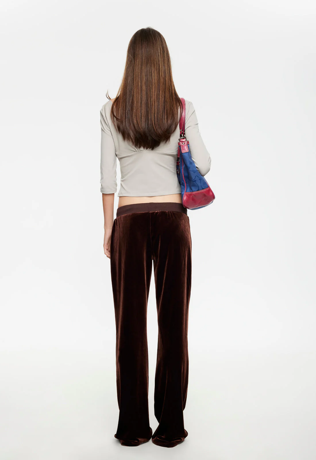 ALBA TRACK PANT - CHOCOLATE - Image 5