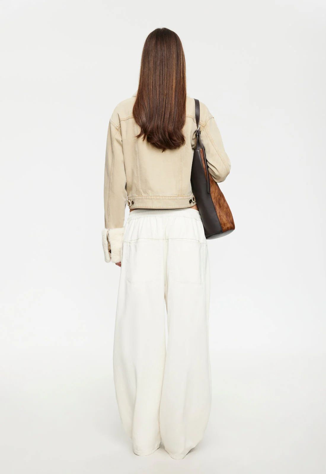 APRES DENIM JACKET - STONE - Image 4