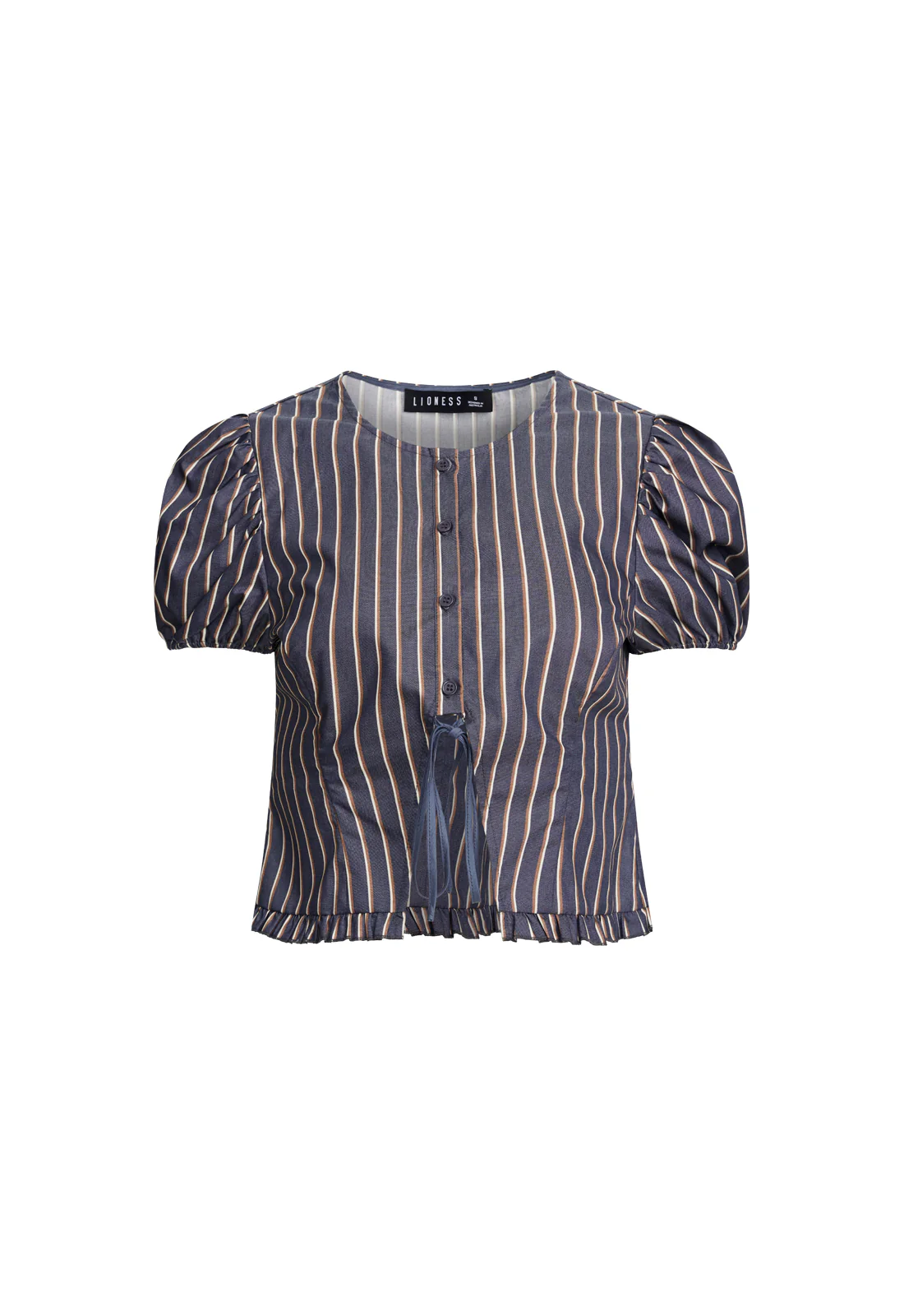 BARDOT TOP - VINTAGE INDIGO - Image 5