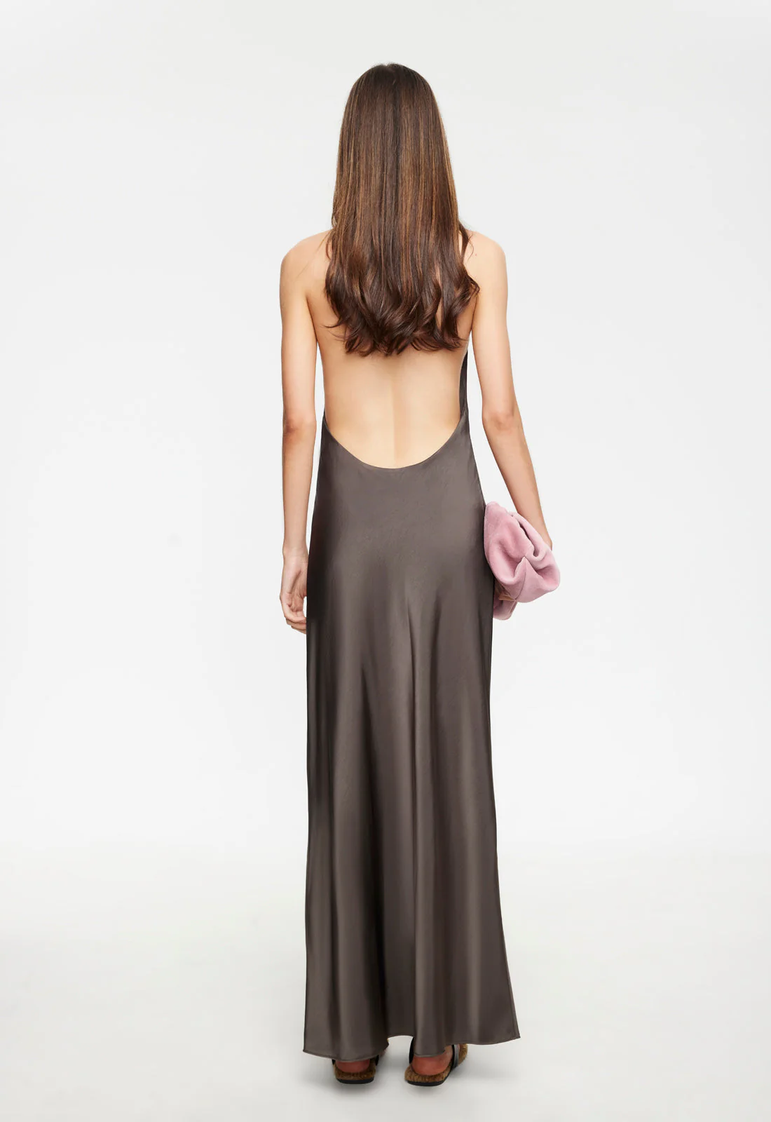 BARE MAXI DRESS - MOCCA - Image 4