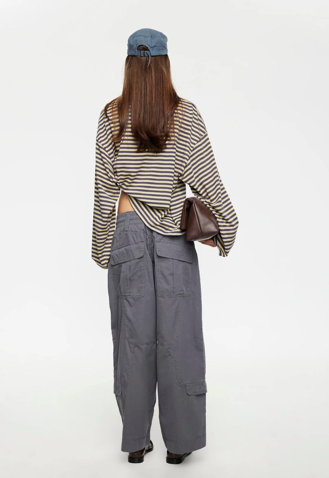 BLOOM LONG SLEEVE - BEIGE STRIPE - Image 4