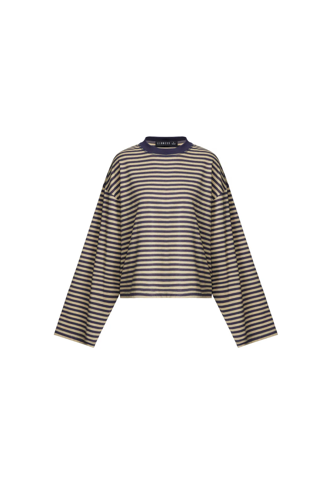 BLOOM LONG SLEEVE - BEIGE STRIPE - Image 5