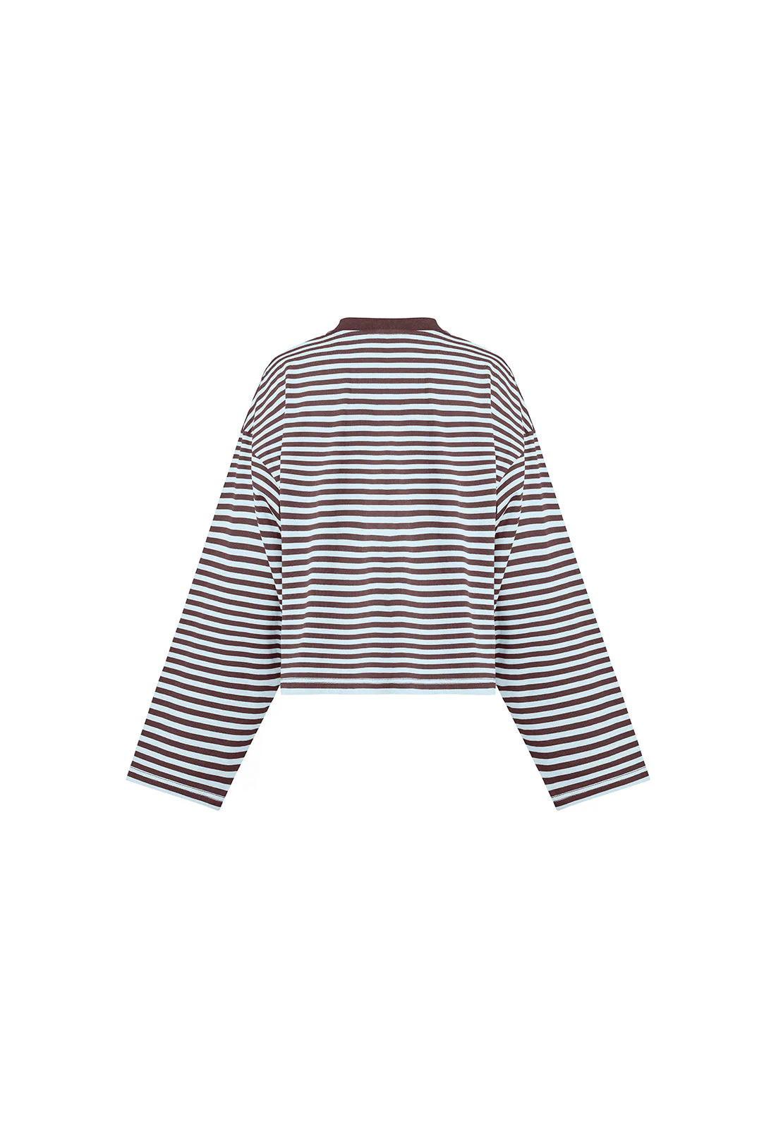 BLOOM LONG SLEEVE - CHOCOLATE SEA STRIPE - Image 8