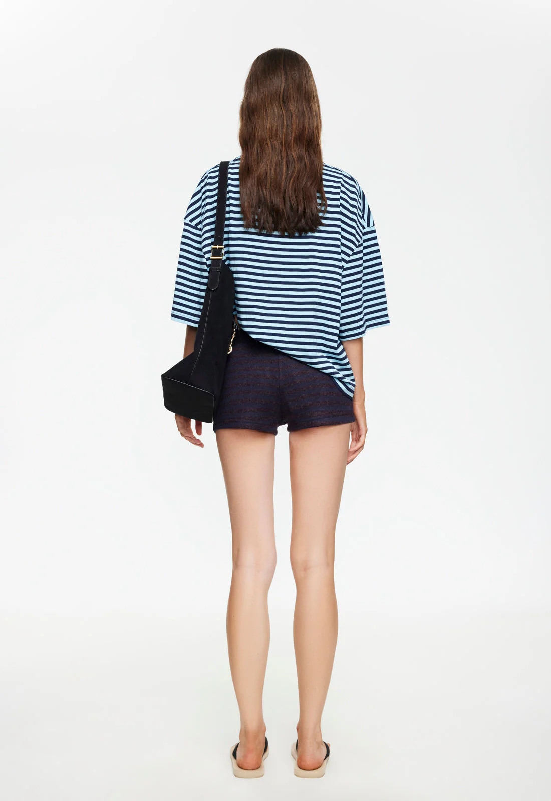 BLOOM SHORT SLEEVE - NAVY SEA STRIPE - Image 5