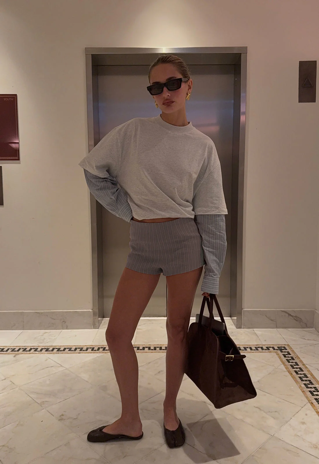 BOTTEGA SHIRT - GREY - Image 6