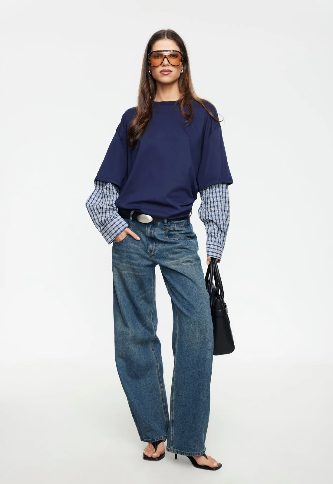 BOTTEGA SHIRT - NAVY - Image 3