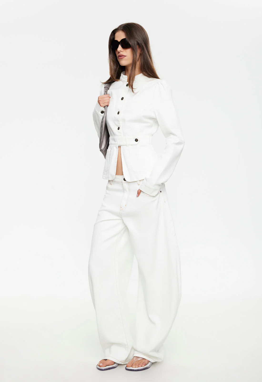 BROOKLYN DENIM JACKET - PORCELAIN - Image 2