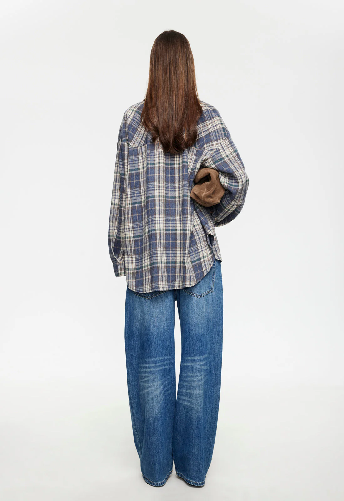 CLARITY SHIRT - ASH PLAID - Image 5