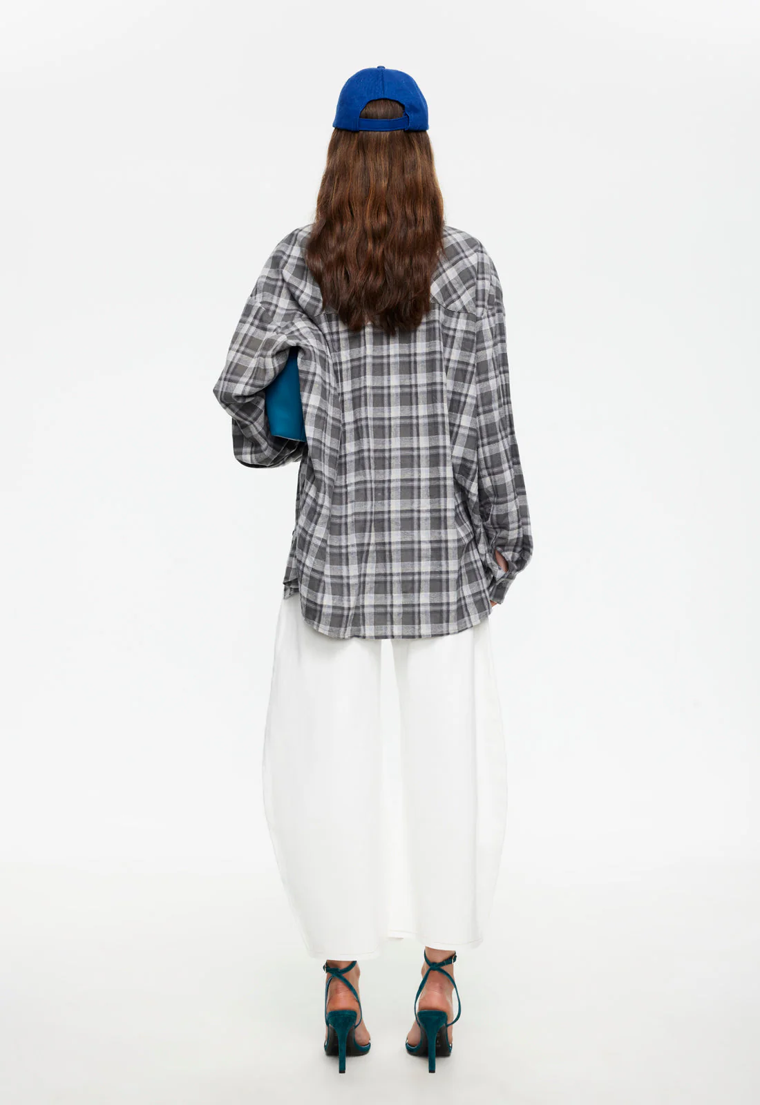 CLARITY SHIRT - SLATE PLAID - Image 4
