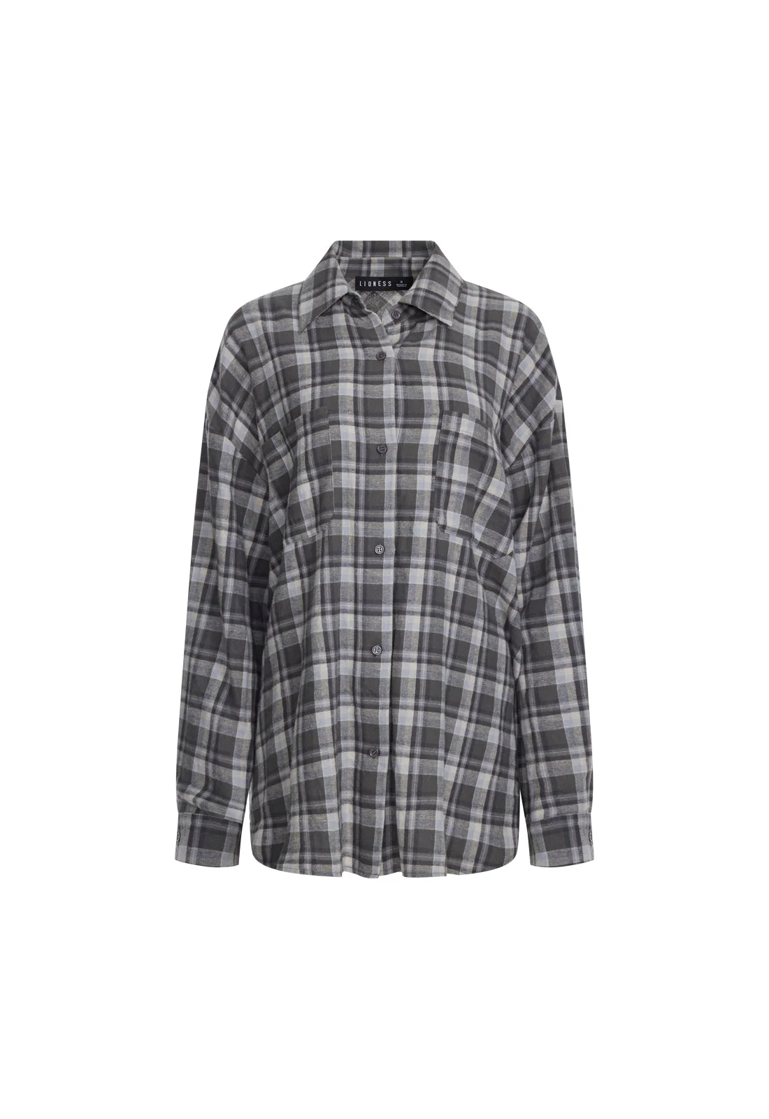 CLARITY SHIRT - SLATE PLAID - Image 5