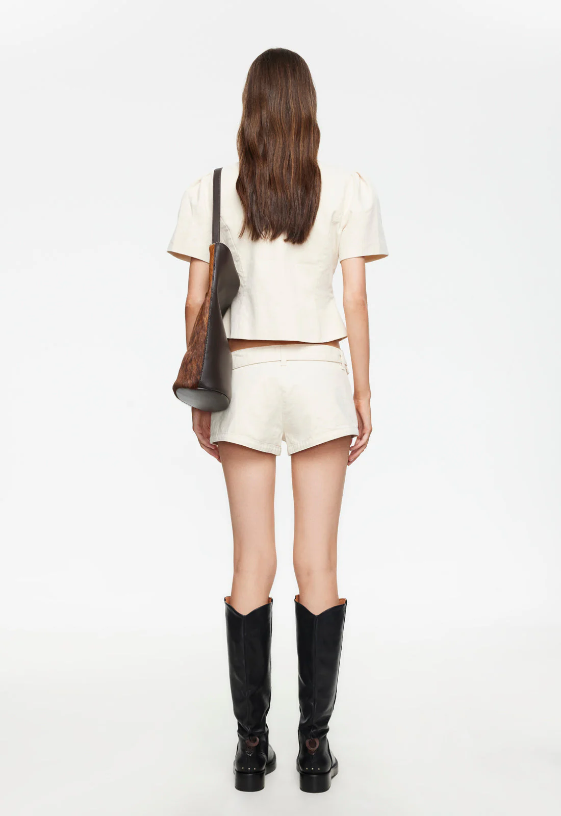 FEMME BLOUSE - BEIGE - Image 4
