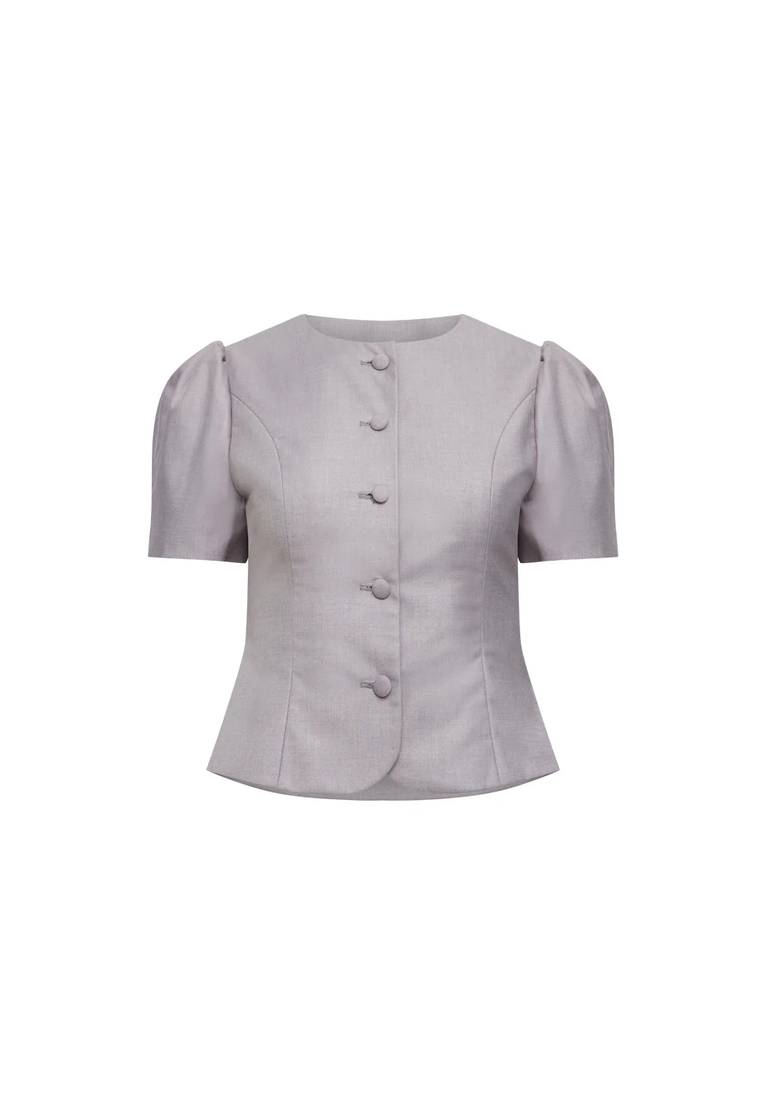 FEMME BLOUSE - GREY - Image 6