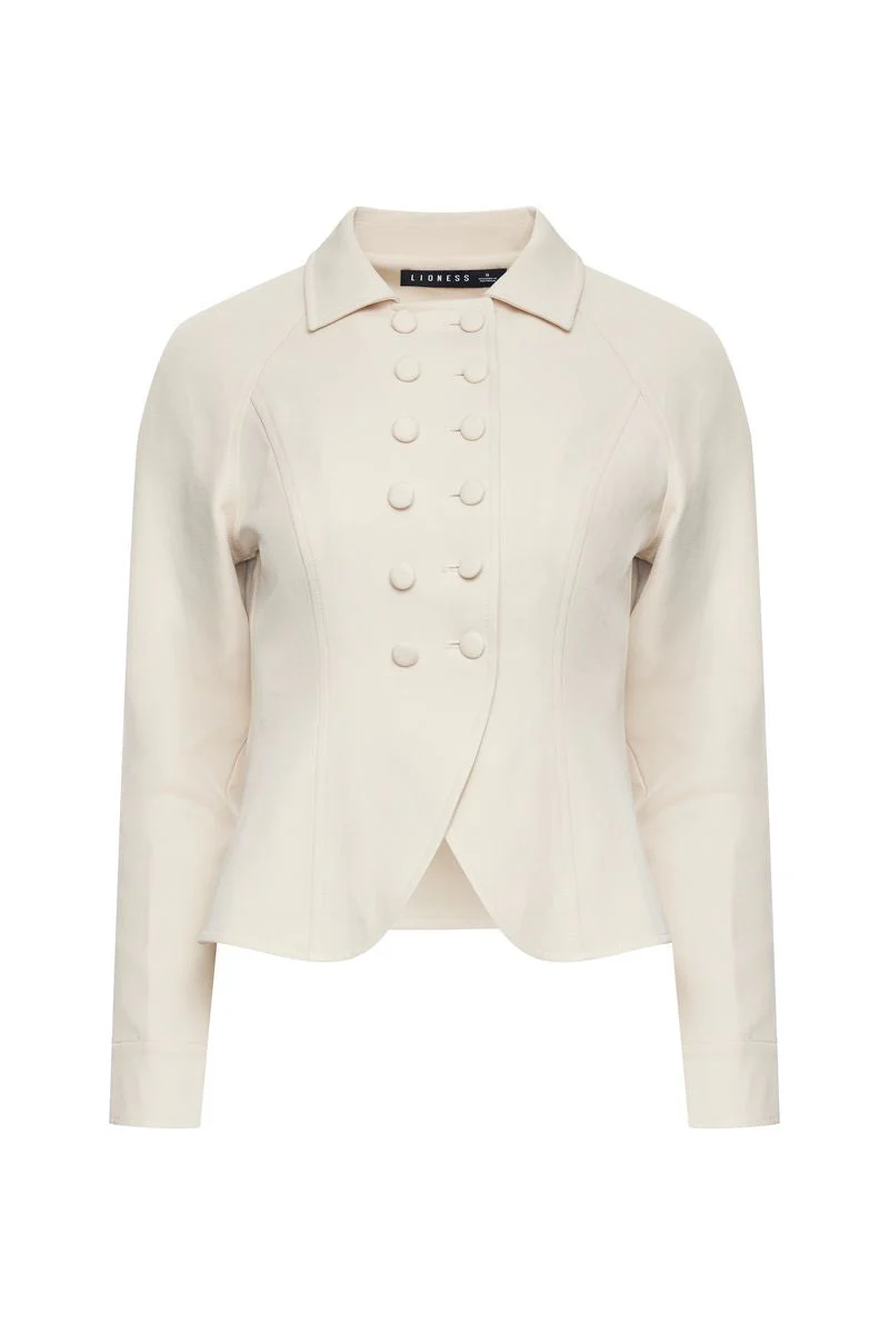 FORM JACKET - CREAM - Image 5