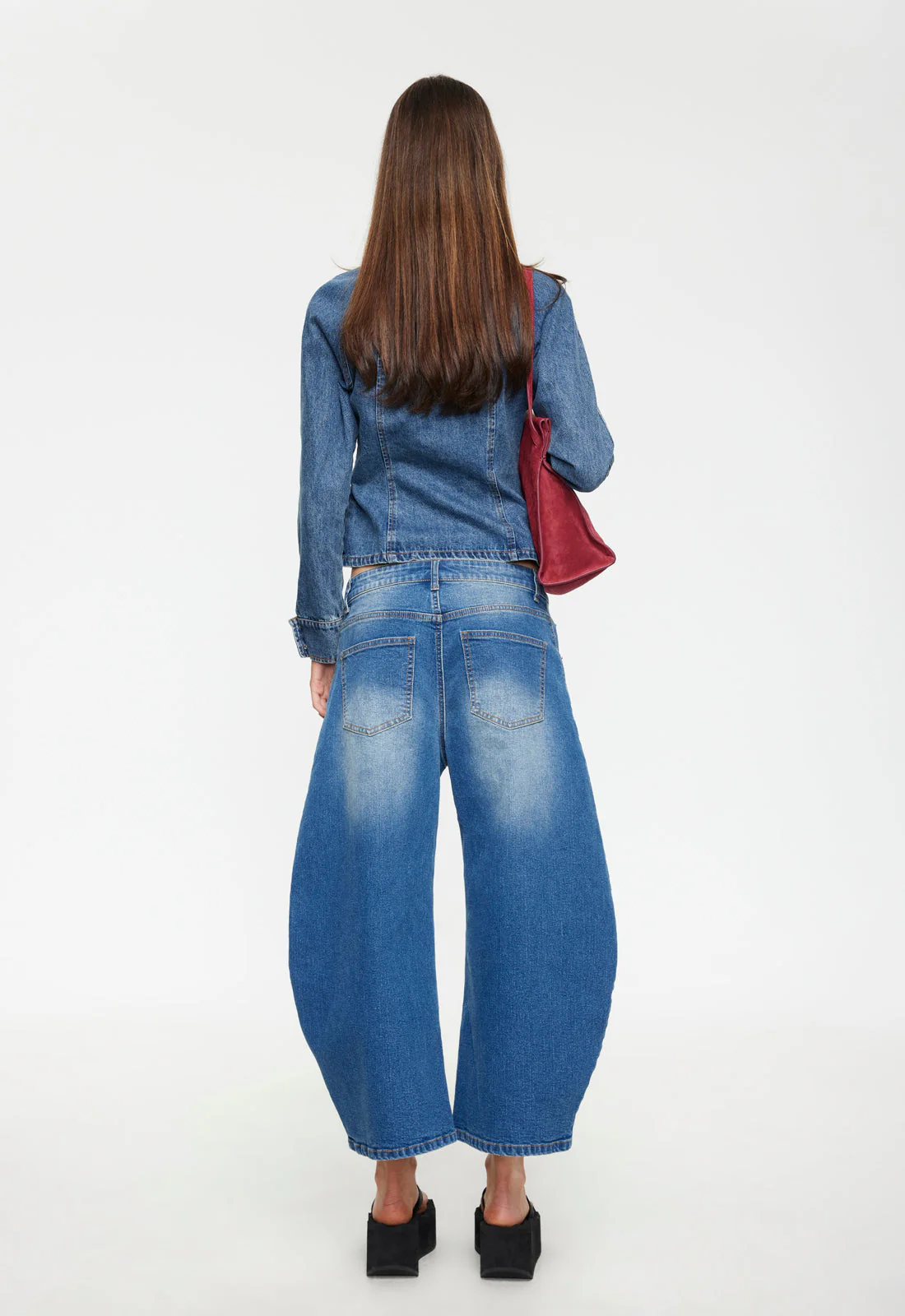 FORM JACKET - MID BLUE - Image 4