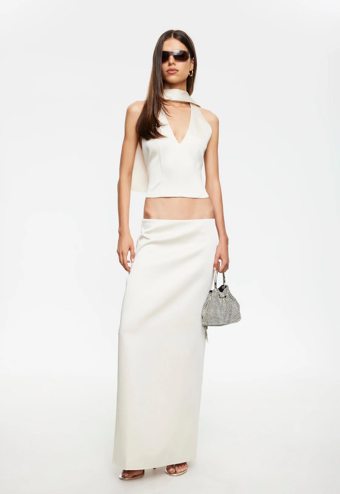 FRONT ROW HALTER - CREAM - Image 3