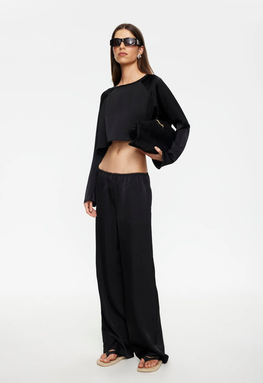 GLOSS LONG SLEEVE - NOIR - Image 2