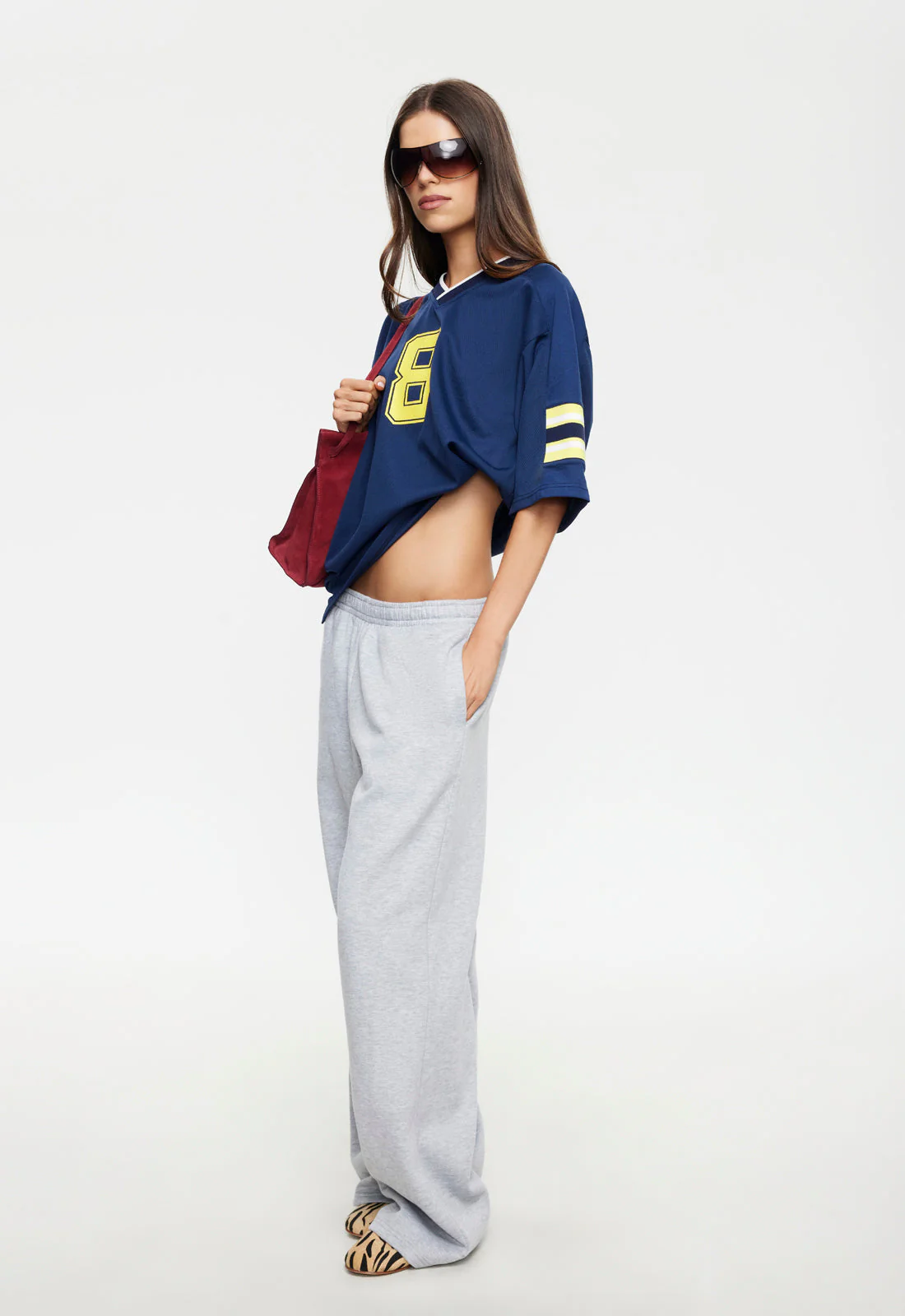 GOODFELLA TRACK PANT - GREY MARLE - Image 3