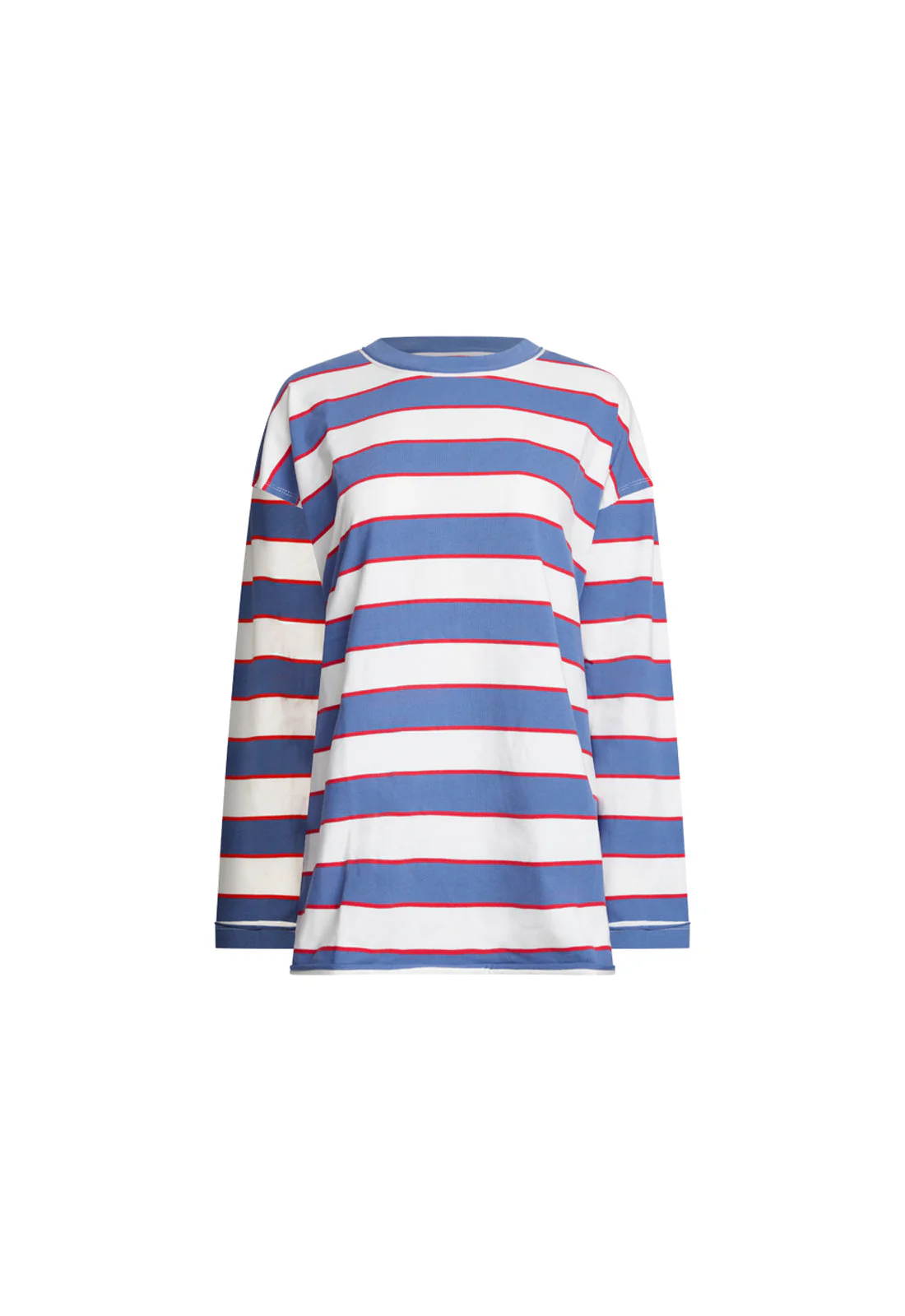 HORIZON LONG SLEEVE - DUSTY BLUE STRIPE - Image 7