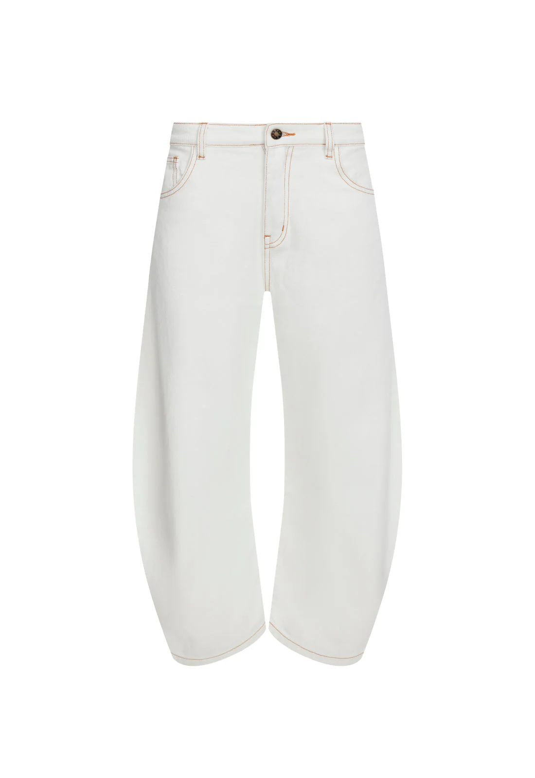 HORSESHOE CROPPED JEAN - PORCELAIN - Image 5