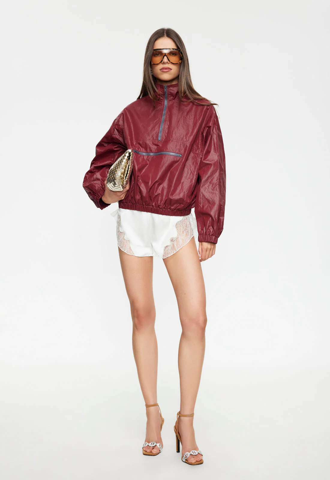 IBIZA WINDBREAKER - BURGUNDY