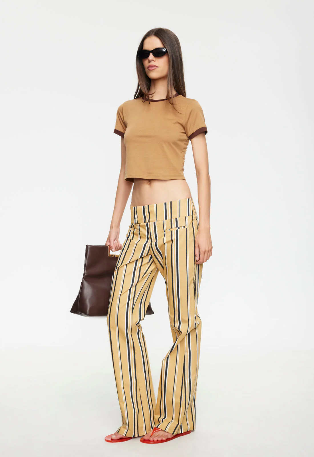 KAIA TEE - CAMEL - Image 3