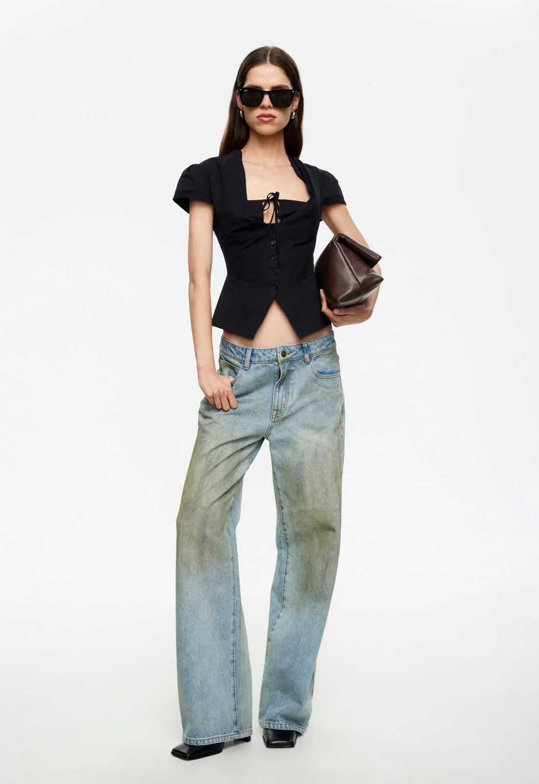 KENDALL TOP - NOIR