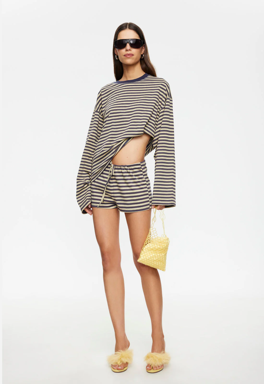 KOURT BLOOMERS - BEIGE STRIPE - Image 2