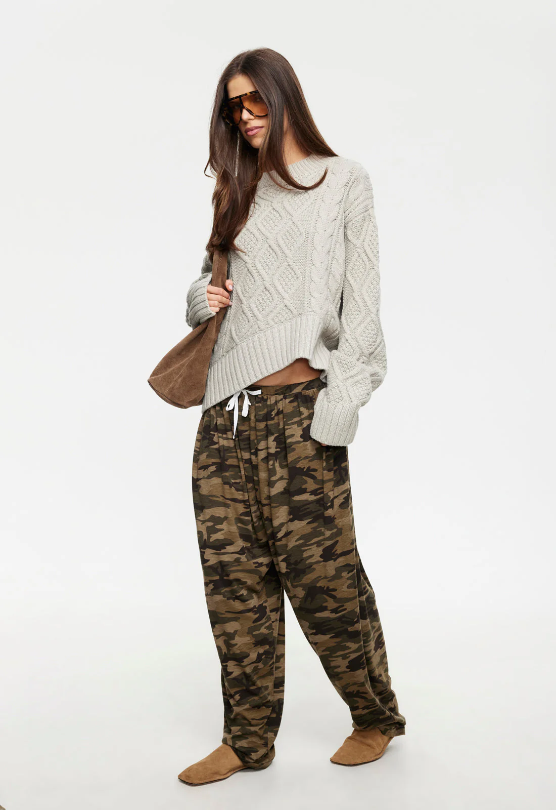 LIAISON CABLE KNIT - ASH - Image 3