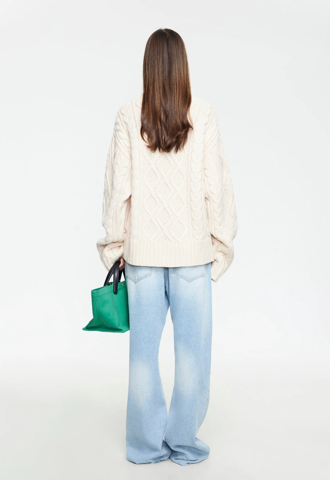 LIAISON CABLE KNIT - CREAM - Image 4