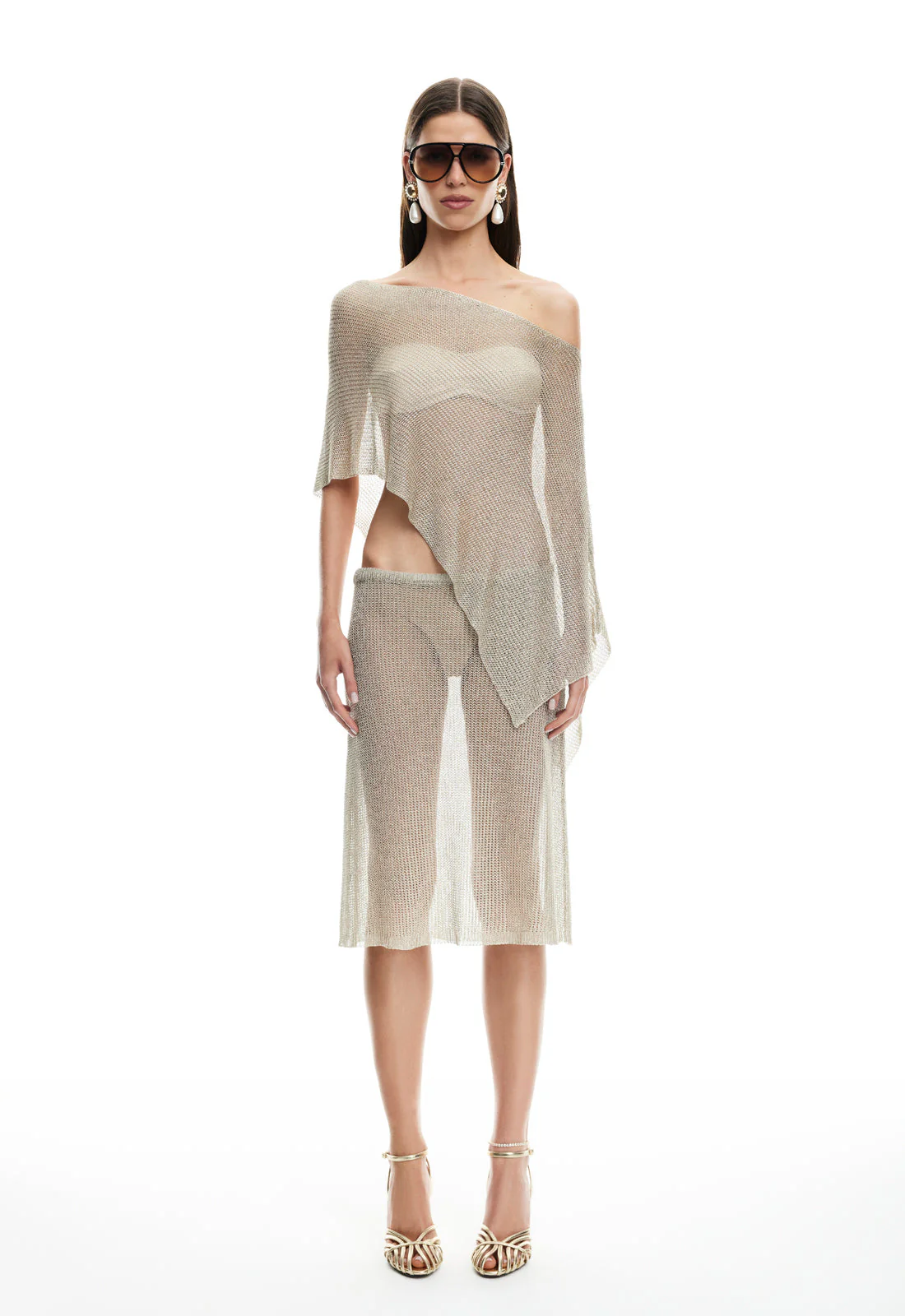 LUMINOUS PONCHO - TOPAZ - Image 3