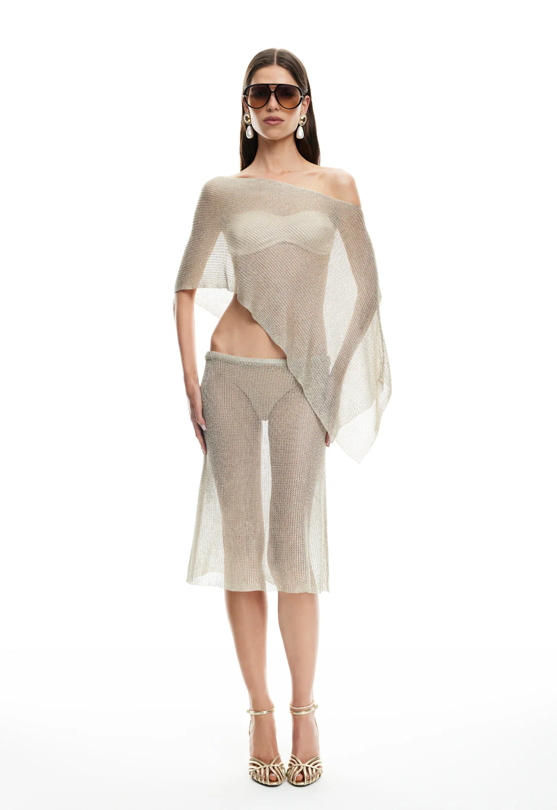 LUMINOUS PONCHO - TOPAZ - Image 4