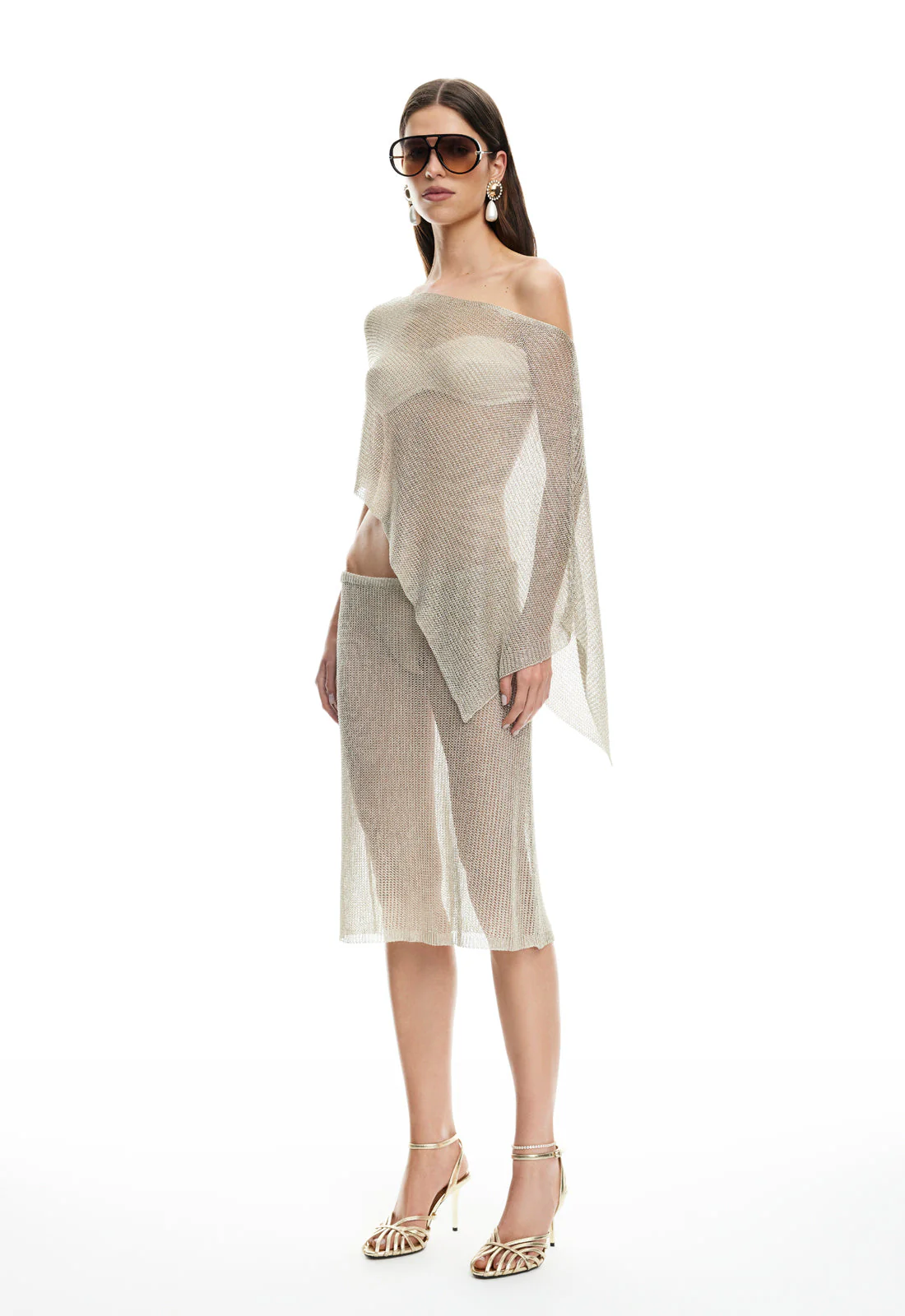 LUMINOUS PONCHO - TOPAZ - Image 5
