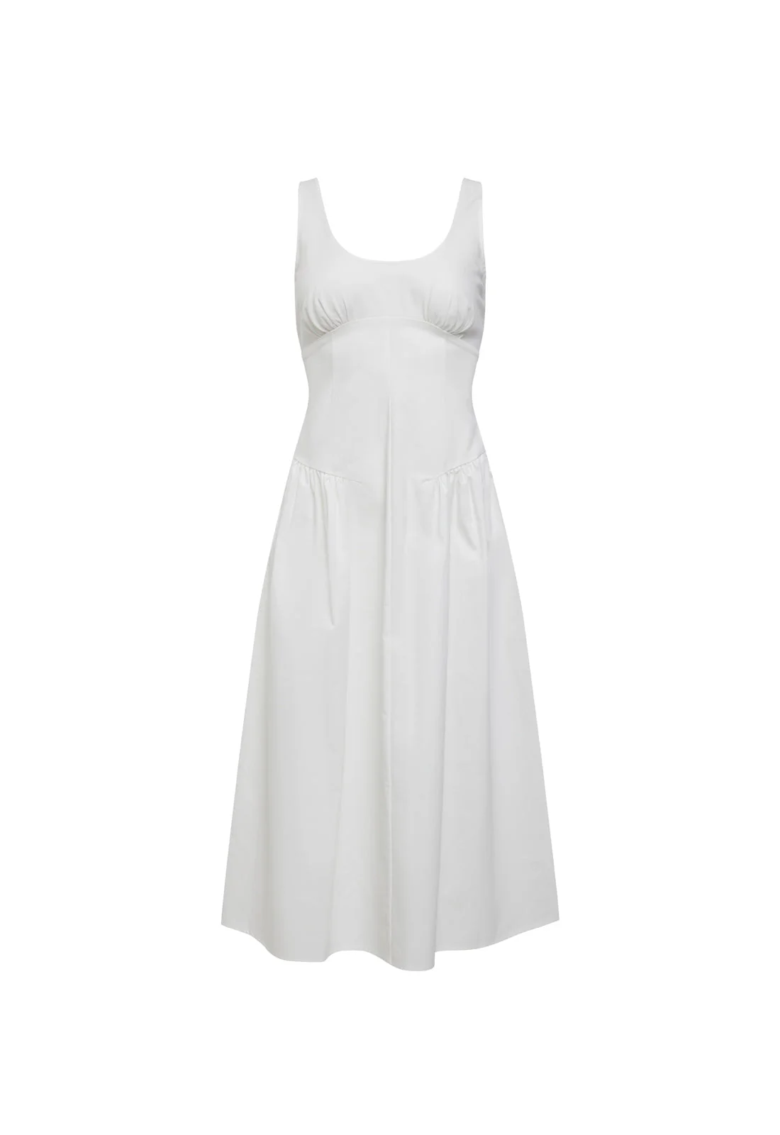 LUNA ROSA MAXI DRESS - PORCELAIN - Image 7