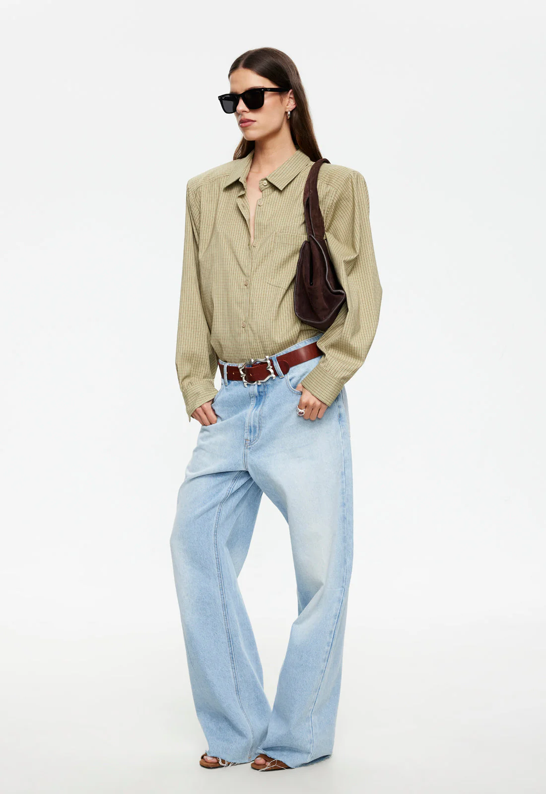 NOTTING HILL SHIRT - EARTH PLAID - Image 3