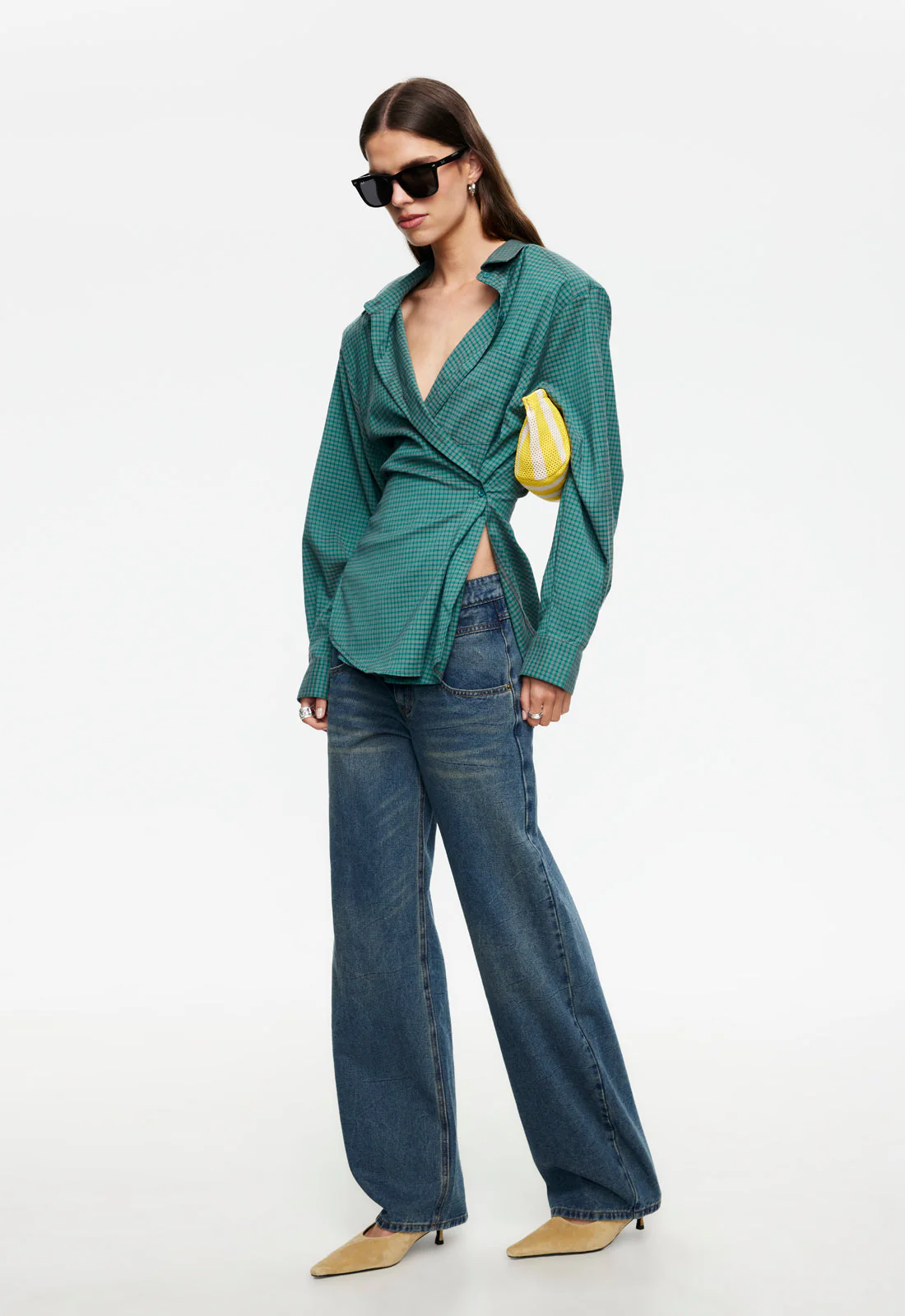 NOTTING HILL SHIRT - FOREST PLAID - Image 3