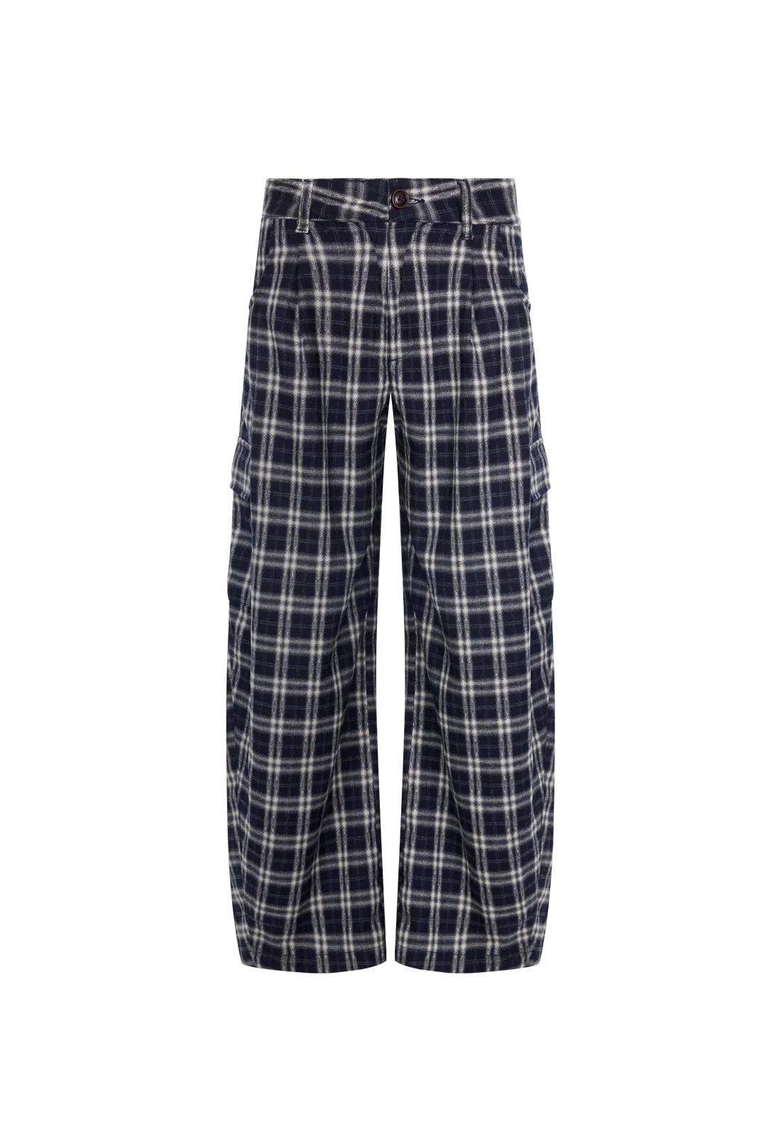 NOVA PANT - NAVY PLAID - Image 5