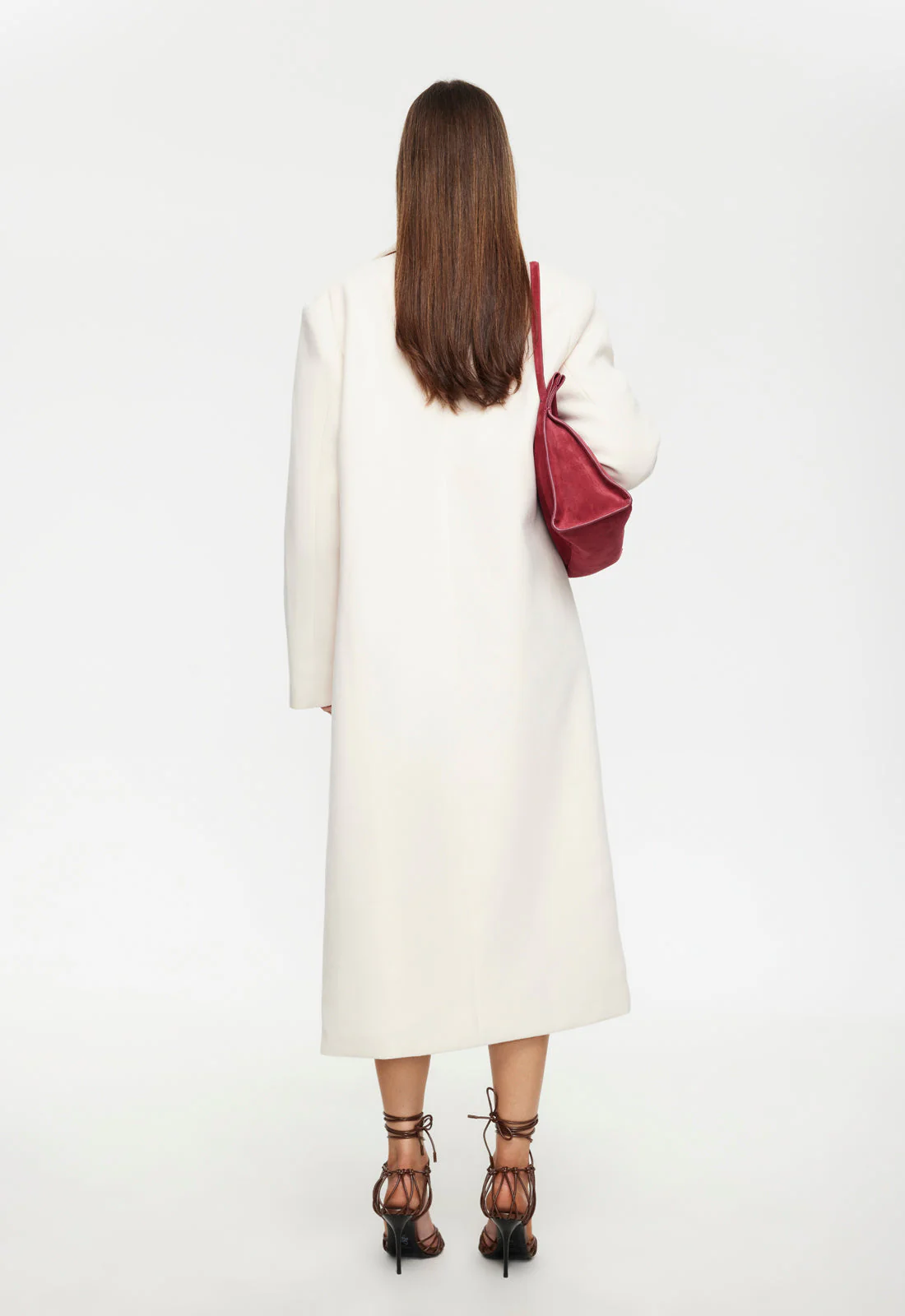 OLSEN COAT - CREAM - Image 4