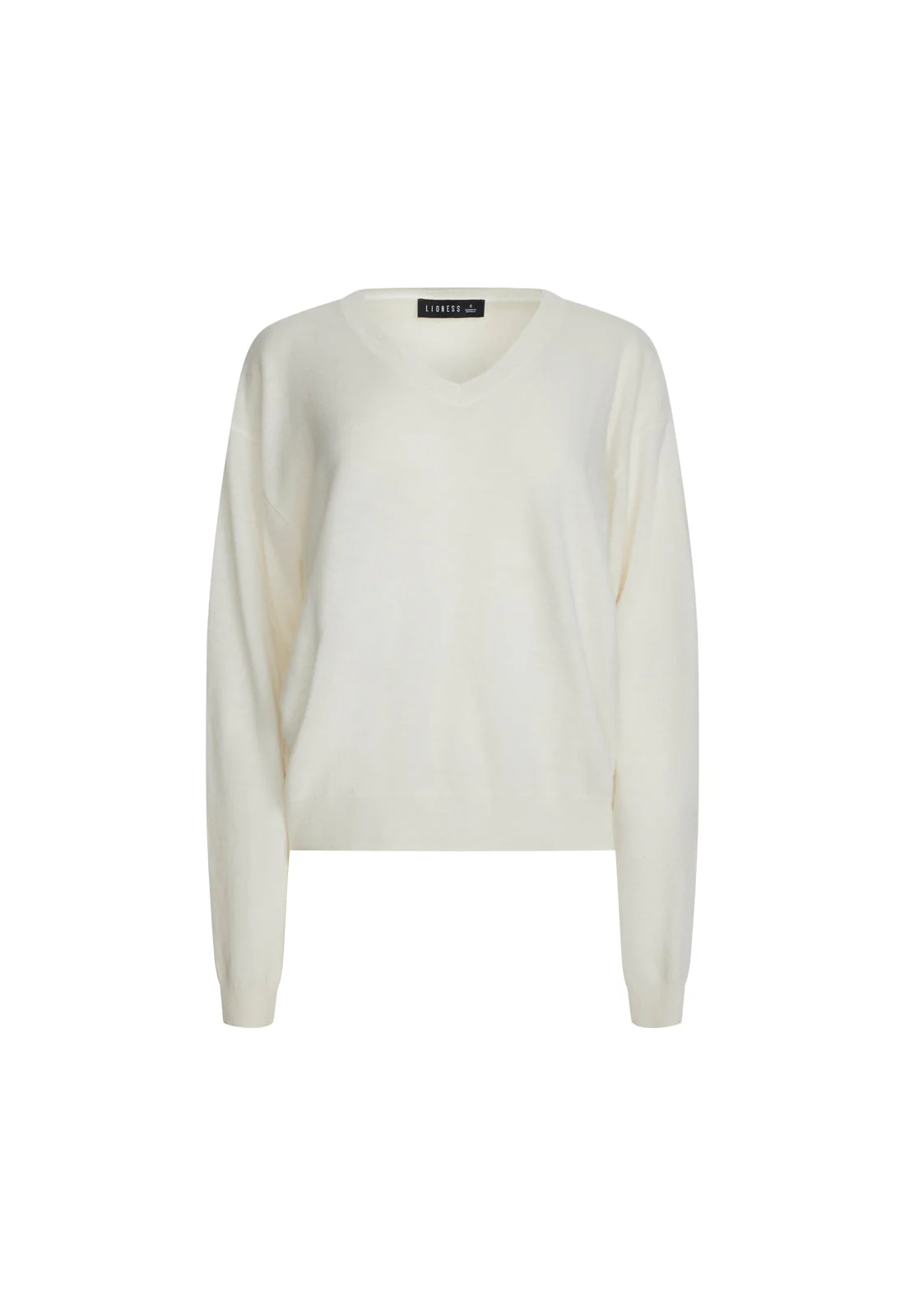 OLSEN V KNIT - PORCELAIN - Image 5