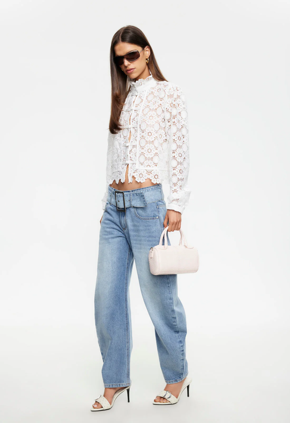 OVERTIME BLOUSE - PORCELAIN - Image 2