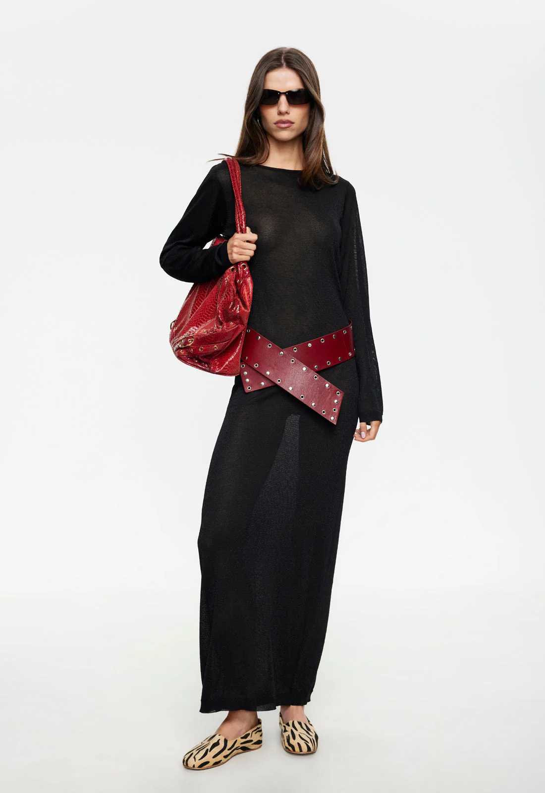 PACIFIC MAXI DRESS - ONYX - Image 2