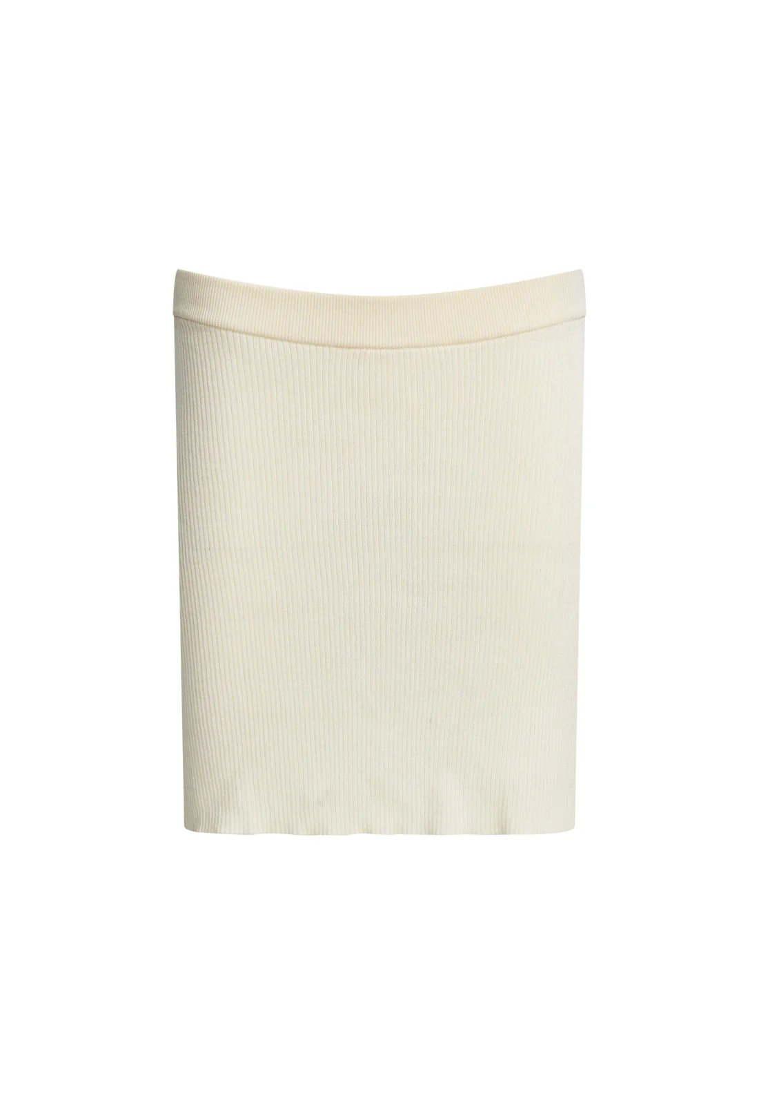 ROMA KNIT SKIRT - CREAM - Image 5