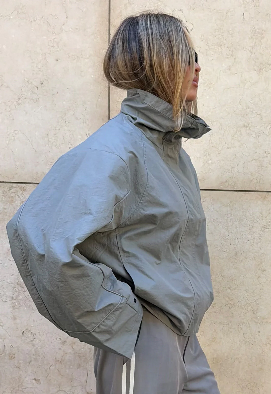 SHORELINE WINDBREAKER - SILVER - Image 5