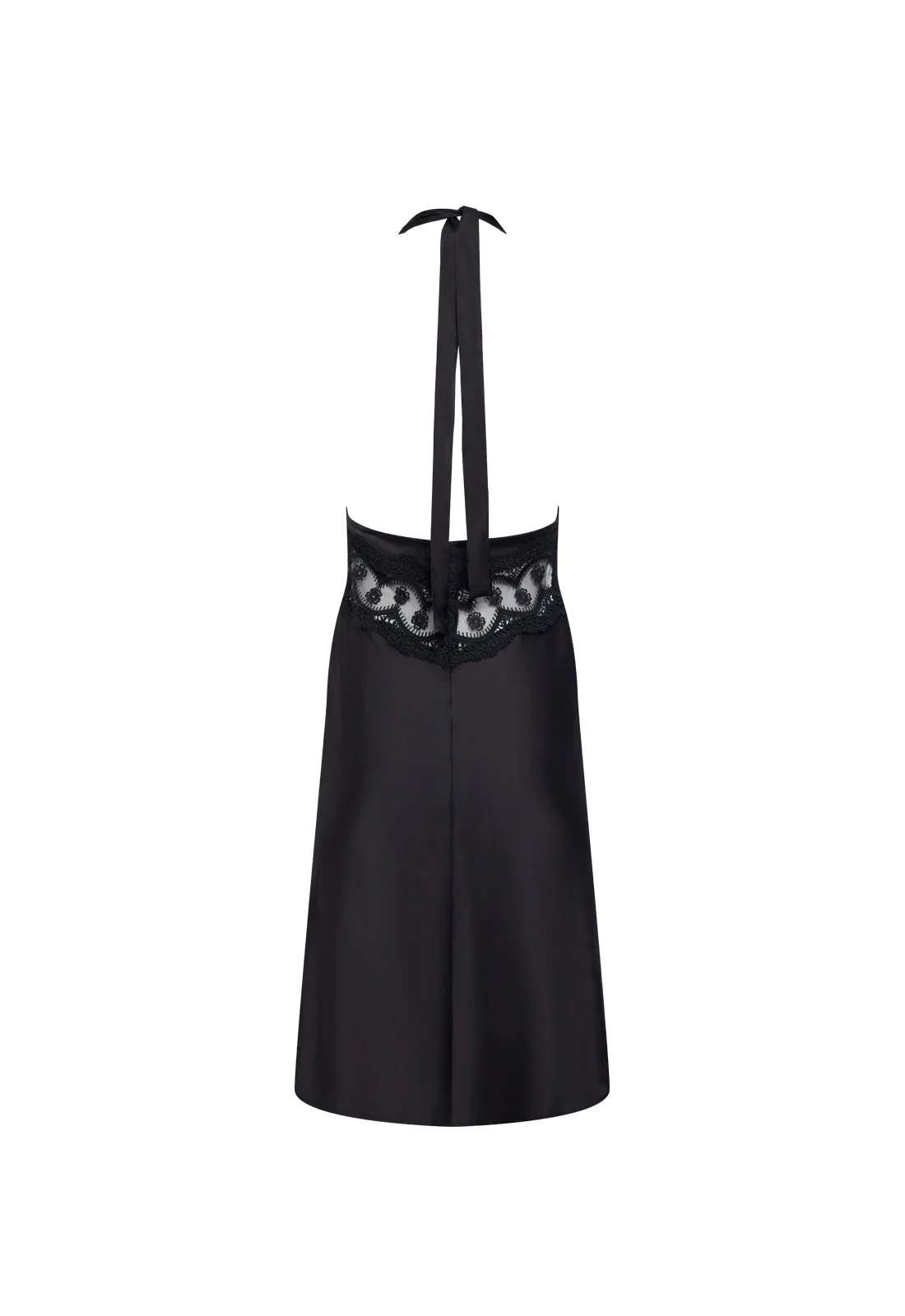 SOLANA MIDI DRESS - ONYX - Image 7