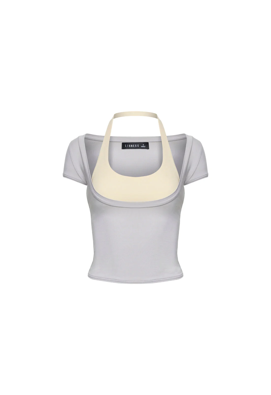 STRETCH TEE - GREY - Image 5