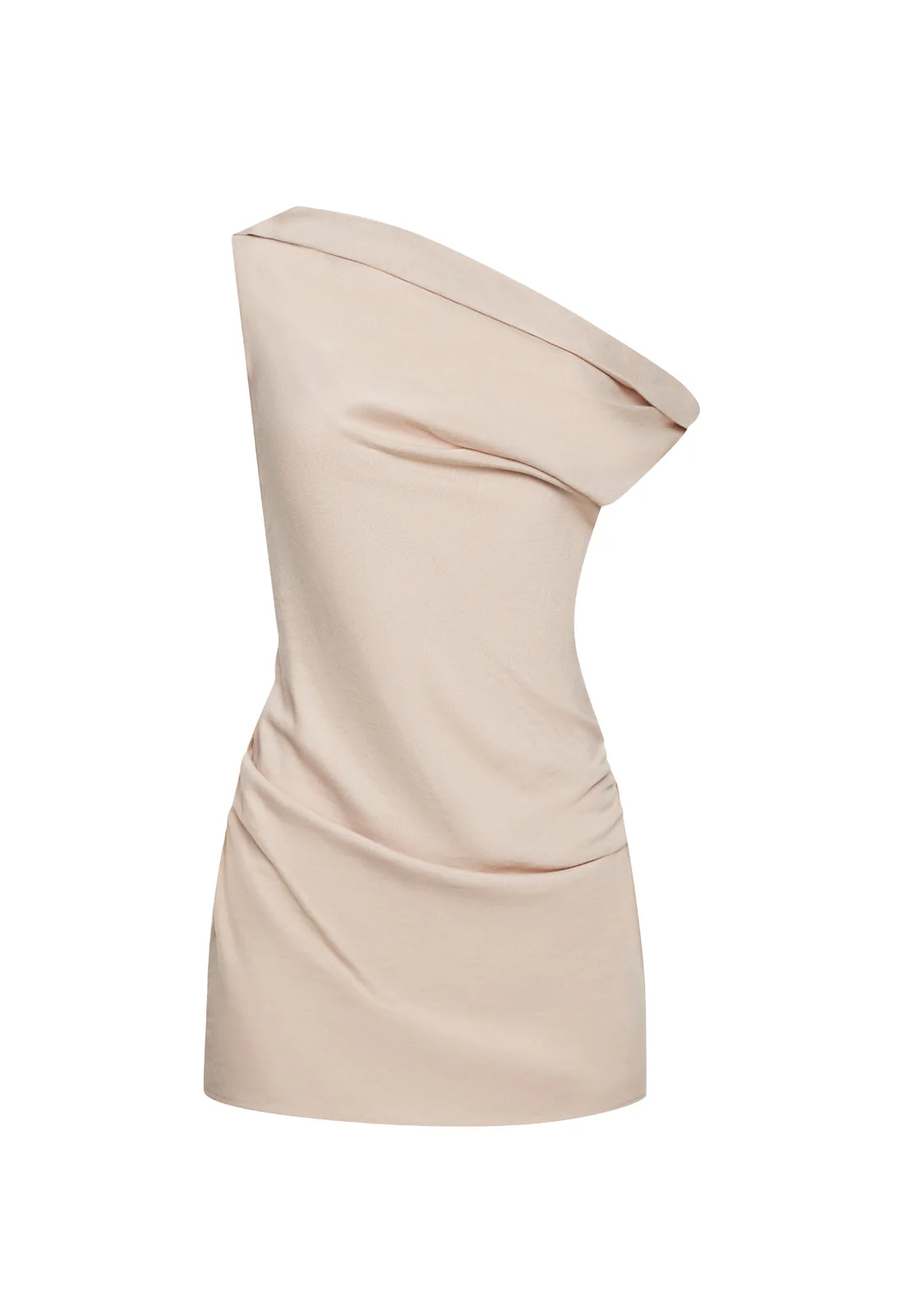 SWEETHEART MINI DRESS - BEIGE - Image 5