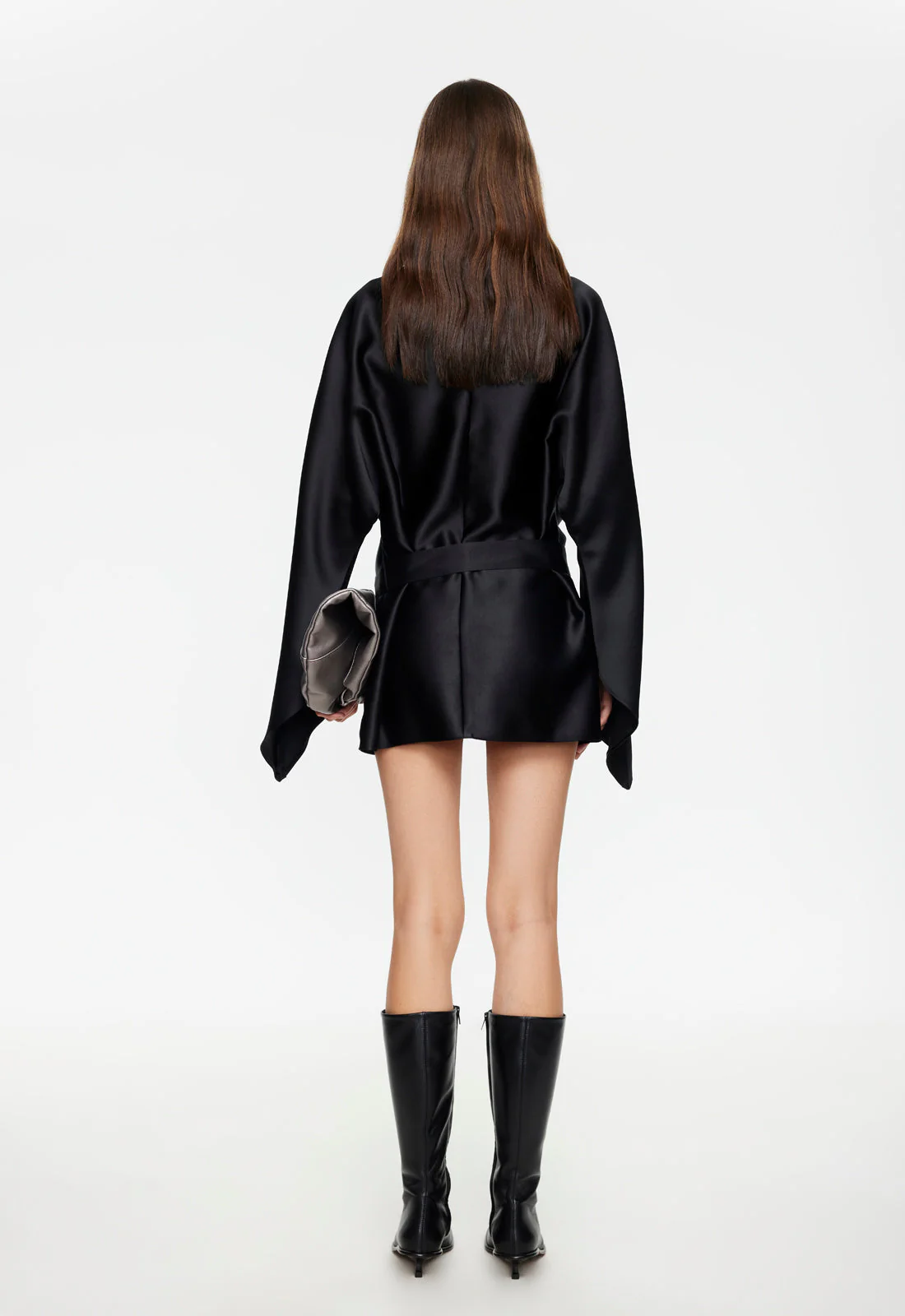TOUCH MINI DRESS - NOIR - Image 4