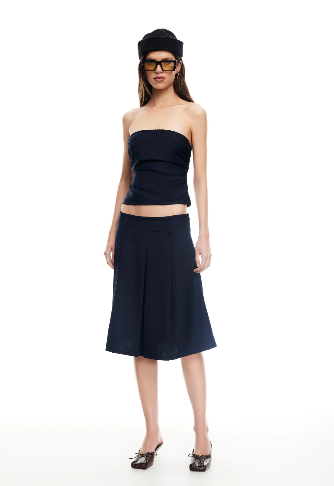 TWILIGHT TOP  - MIDNIGHT PLAID - Image 3