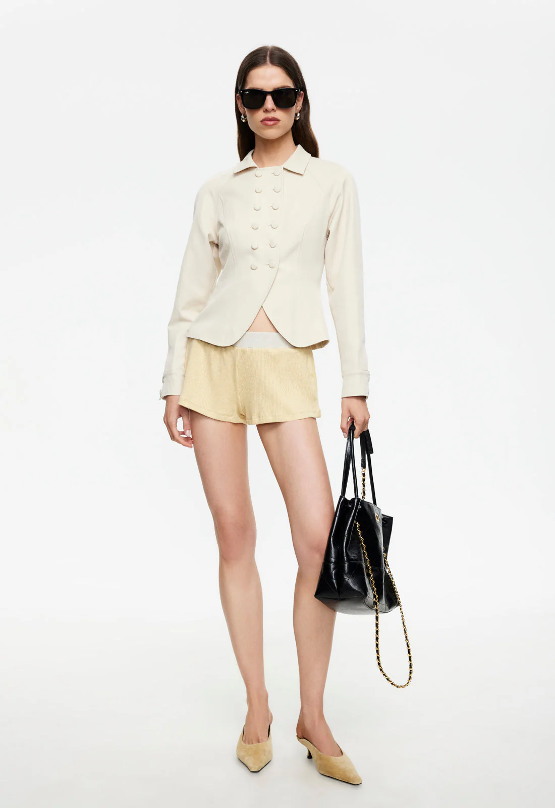 VITA KNIT SHORT - MUSTARD - Image 5